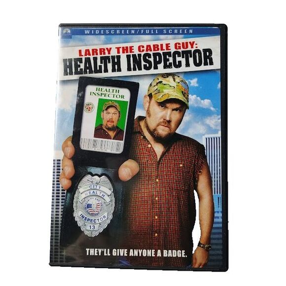 Larry the Cable Guy  Health Inspector DVD 2006 Movie Comedy PG 13 - Picture 1 of 3